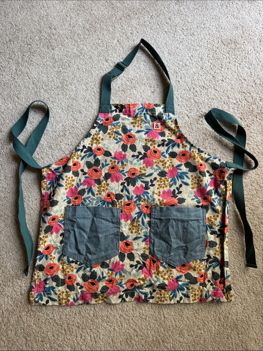 Hedley & Bennet x Rifle Paper Co Kids apron